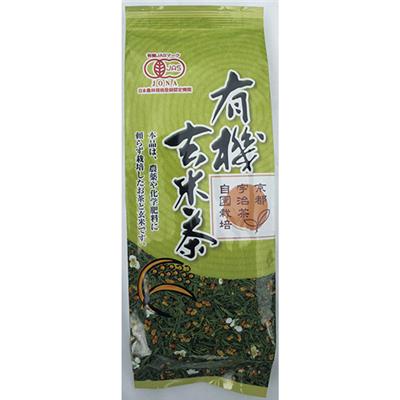 ＜京都播磨園＞有機 玄米茶 150g