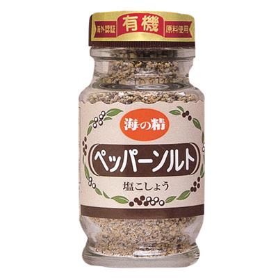 ＜海の精＞有機ペッパーソルト（食卓ビン）55g