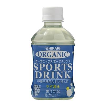 【賞味期限4/27】＜ヒカリ＞オーガニックスポーツドリンクPET　280mL