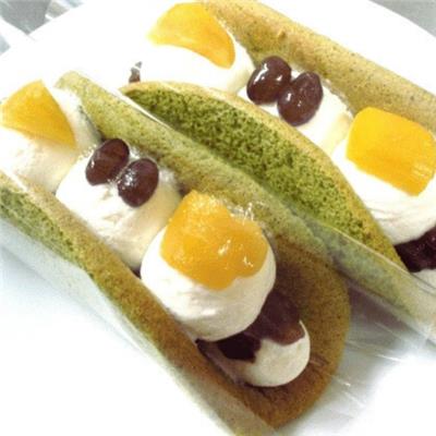 和栗とあずきの抹茶オムレット 6個入