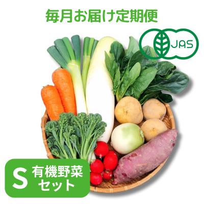 《毎月お届け》有機JASオーガニック野菜 Sセット