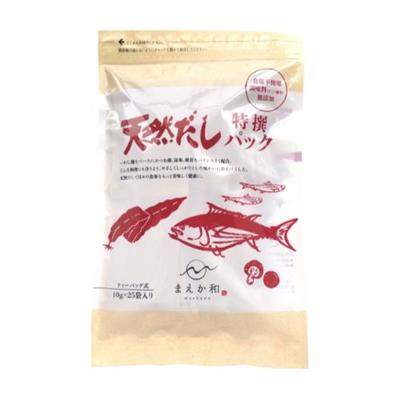 ＜マエカワ＞天然だしパック特撰 10g×25袋