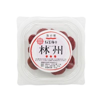 ＜海の精＞国産特栽 紅玉梅干 林州 120g