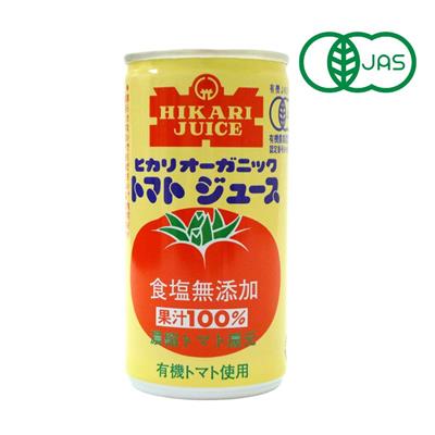 ＜ヒカリ＞オーガニックトマトジュース（無塩）190g