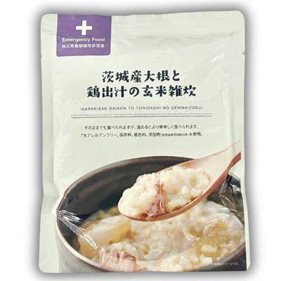 茨城産玄米ご飯3種各6個セット（長期保存非常食）