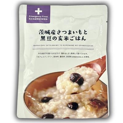 茨城産玄米ご飯3種各3個セット（長期保存非常食）