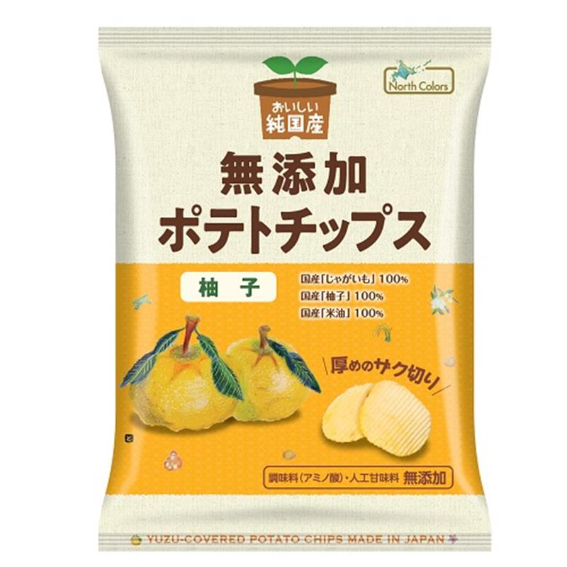純国産 ポテトチップス（柚子）53g