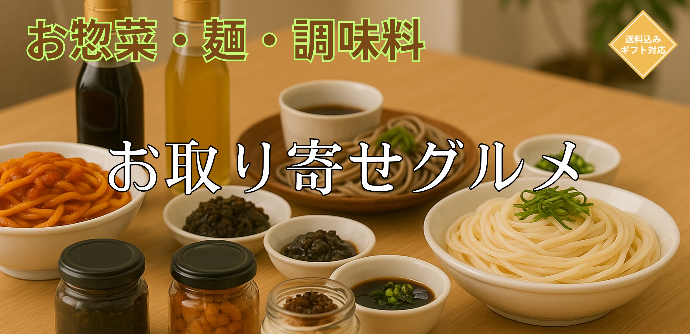 お惣菜・麺・調味料